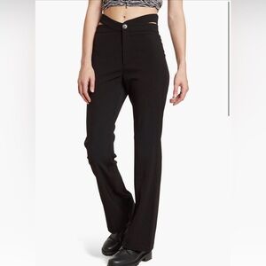 Elodie | Cutout Waist Flared Pants